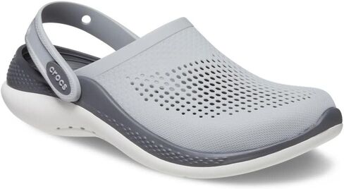 Crocs Unisex LiteRide 360 Clogs, Blue Steel/Microchip, 8 Men/10 Women in Kuwait