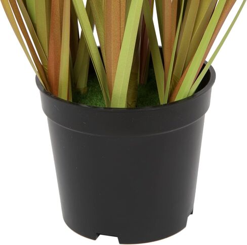 Vickerman Everyday 36" عشب بني صناعي مختلط مع وعاء بلاستيكي أسود - ديكور نبات العشب الصناعي - لمسة خضراء داخلية للمنزل أو المكتب in Saudi Arabia