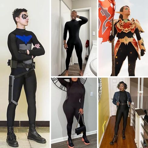 بدلة JPXH للجسم بالكامل من الألياف اللدنة للجنسين زي مضحك للبالغين in Kuwait