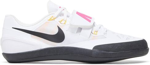 Nike Zoom Rotational 6 Track & Field Throwing Shoes (685131-004, Anthracite/Black/Light Lemon Twist/Fierce Pink) in Saudi Arabia