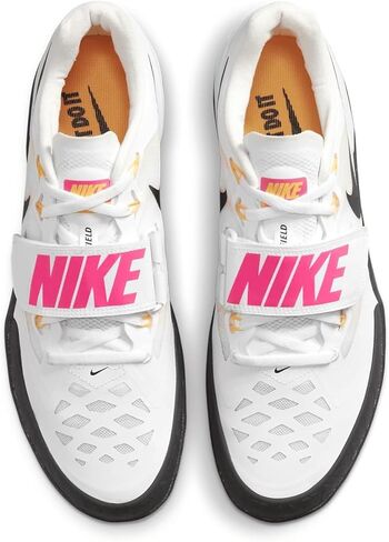 Nike Zoom Rotational 6 Track & Field Throwing Shoes (685131-004, Anthracite/Black/Light Lemon Twist/Fierce Pink) in Saudi Arabia