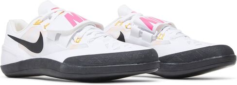 Nike Zoom Rotational 6 Track & Field Throwing Shoes (685131-004, Anthracite/Black/Light Lemon Twist/Fierce Pink) in Saudi Arabia