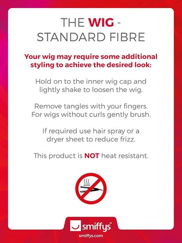 Smiffy's Men's 90's Rapper Wig Quiff Wig with Highlight in Saudi Arabia