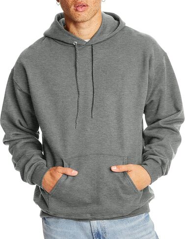 Hanes mens Ultimate Sweatshirt, Heavyweight Fleece Hoodie, Cotton Sweatshirt for Men Hooded Sweatshirt (pack of 1) in Saudi Arabia