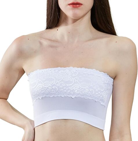 حمالة صدر باندو مكعبة التغطية من الدانتيل بدون دبابيس للنساء in Kuwait