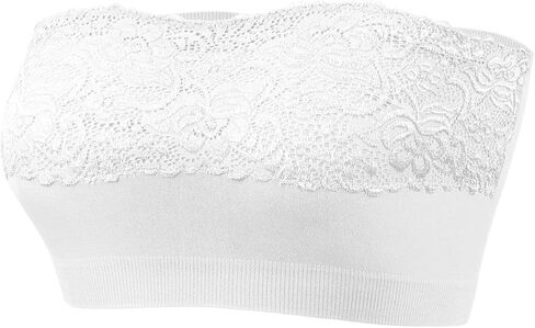 حمالة صدر باندو مكعبة التغطية من الدانتيل بدون دبابيس للنساء in Kuwait