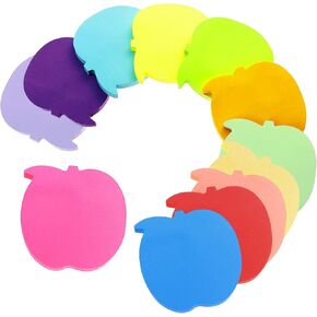 ملاحظات لاصقة، ملاحظات لاصقة ذاتية اللصق، ملحقات مكتب إبداعية ملونة زاهية للتذكير بالمكتب والمدرسة والمنزل، 2.75 × 2.75 بوصة، 50 قطعة/وسادة 600 ورقة فراولة in Kuwait