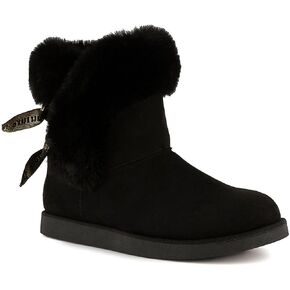 Juicy Couture Women's Slip On Winter Snow Boots Warm & Insulated Fur Lining Comfortable Fashion Booties-King2-Blush Micro-9 in Saudi Arabia
