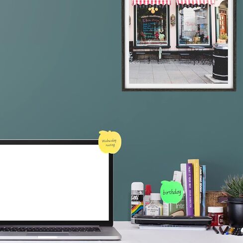 Sticky Notes, Self Sticky Post Notes, Colored Sticky Tabs for Notebooks Bible Study School Office Supplies 2.75 x 2.75 Inch 50 Pieces/Pad 600 Sheet Apples in Kuwait