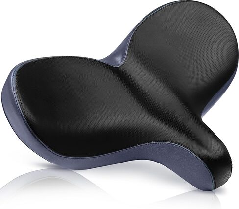 X WING New-Age Noseless Bike Seat Cushion for Men & Women - Extra Padding & Wide - Suitable for City, Electric, Stationary Bikes - Compatible with Peloton Bikes – Wide Winged Bike Seat with Cushion in Saudi Arabia