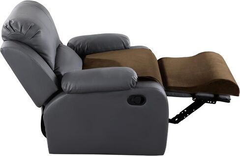 HOMBYS Memory Foam Recliner Cushion with Leg Pillow for Elderly Large Square Seat Cushion Wave Shape Footrest Extender for Armchairs Couch, Thick & Supportive, Non-Slip Design in Kuwait