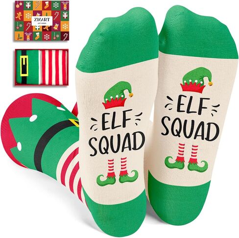 Zmart Funny Christmas Gifts for Kids, Funny Crazy Christmas Socks Holiday Socks for Childen, Light Up Christmas Socks in Saudi Arabia