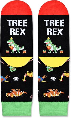 Zmart Funny Christmas Gifts for Kids, Funny Crazy Christmas Socks Holiday Socks for Childen, Light Up Christmas Socks in Saudi Arabia