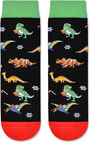 Zmart Funny Christmas Gifts for Kids, Funny Crazy Christmas Socks Holiday Socks for Childen, Light Up Christmas Socks in Saudi Arabia