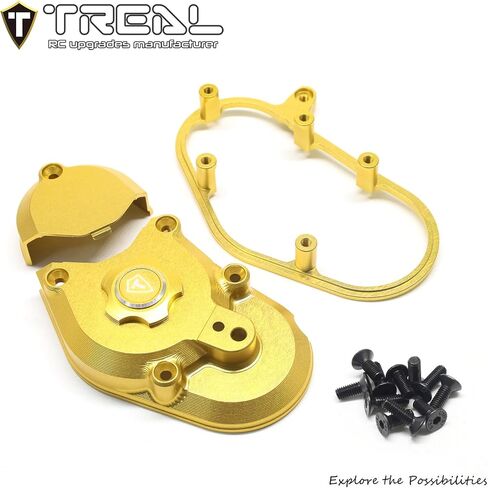 مجموعة علبة نقل الحركة لعلبة التروس TRAL Pro Moto-MX من الألومنيوم 7075 ترقيات للدراجة الترابية LOSI 1/4 PROMOTO MX (أحمر) in Kuwait