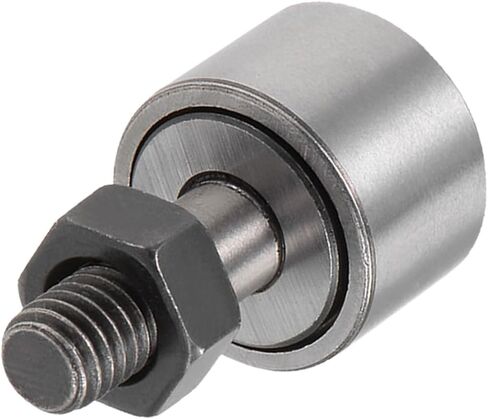 2 قطعة CF6/KR16 Cam Follower من نوع محمل ذو بكرات إبرية - [M3x1.0mm خيط ذكر 11 مم قطر الأسطوانة] نوع مسمار محامل بكرة المسار المصغرة لاستخدام أداة الآلة in Kuwait