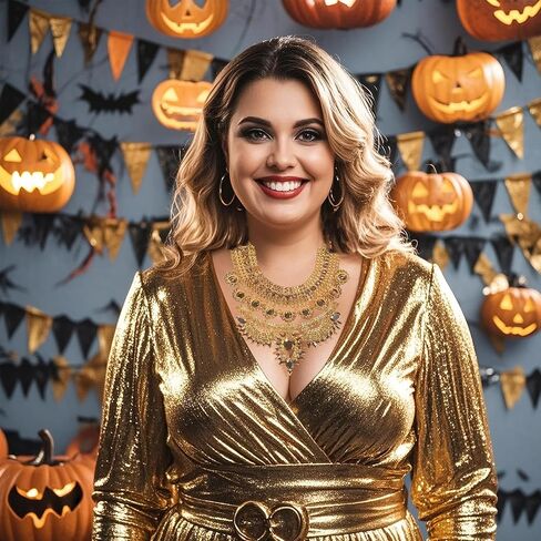 NABROJ Chunky Gold Necklace Valentines Day Gifts for Women - Statement Necklace Boho African Choker Tribal Collar Metal Necklace Egyptian Costume Jewelry for Women in Kuwait