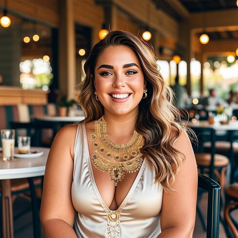 NABROJ Chunky Gold Necklace Valentines Day Gifts for Women - Statement Necklace Boho African Choker Tribal Collar Metal Necklace Egyptian Costume Jewelry for Women in Kuwait