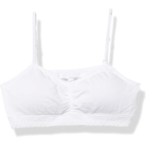 Maidenform Women's Seamless Ruched Crop with Lace Band