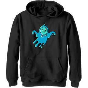 Fortnite Boys' Rippley Ghost Youth Pullover Hoodie, Athletic Heather, X-Large