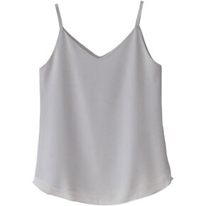 Chiffon Double-Layers Loose Spaghetti Cami Shirt Vest Tank Top