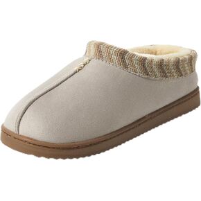 Dearfoams Women's Wren High Vamp Clog Indoor/Outdoor Memory Foam House Shoe