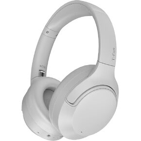 T-fun NC50 Hybrid Active Noise Cancelling Headphones,Foldable Wireless Over-Ear Headset with Microphone for Voice Assistant,65 Hours Playtime,Multipoint Bluetooth Connection