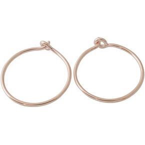 HONEYCAT Everyday Hoops in Gold, Rose Gold, or Silver | Minimalist, Delicate Jewelry