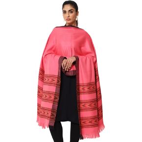 Zamour Women's Kullu Himachali Woolen Shawl Stole Wrap 40 in x 80 in