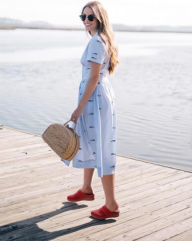 TEMOFON Clogs for Women Slip on Mules: Comfortable Soft Garden Clogs Footbed Dressy Platform Sandals in Saudi Arabia
