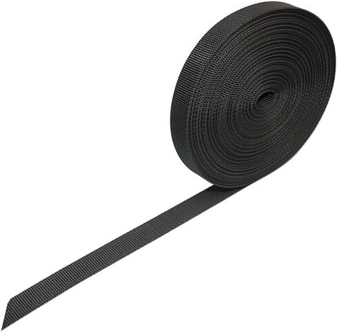 Nylon Webbing 10 Yards Flat Webbing Strapping for Indoor or Outdoor Gear, DIY Crafting Sewing Products Binding Repair and Replacement of Accessories (0.6 inch) in Kuwait