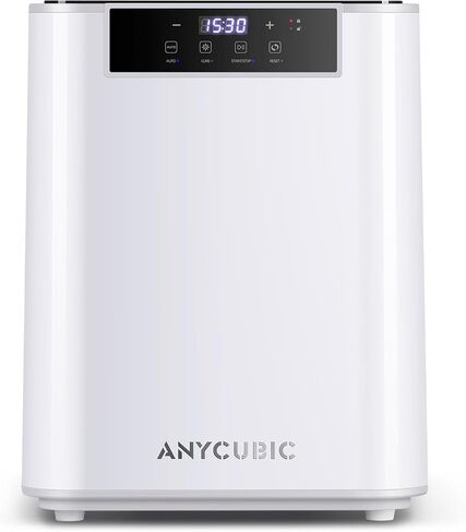 ANYCUBIC Wash and Cure 3 Plus Station, Size-Upgrade Wash Cure Machine with Gooseneck Light, Dual-Layer Design and IPA Saving, for Anycubic Photon Mono M5 M7 Saturn LCD/SLA/DLP 3D Printer in Kuwait