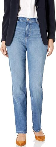 Gloria Vanderbilt Women's Amanda Classic High Rise Tapered Jean, Flint Grey, 18 Short in Saudi Arabia