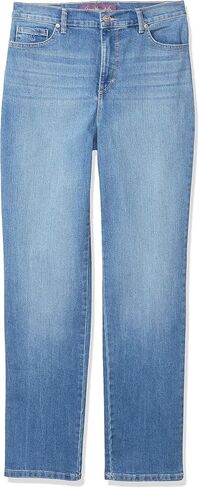 Gloria Vanderbilt Women's Amanda Classic High Rise Tapered Jean, Flint Grey, 18 Short in Saudi Arabia