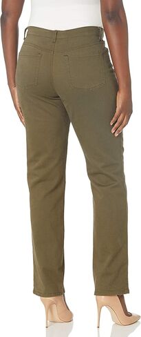 Gloria Vanderbilt Women's Amanda Classic High Rise Tapered Jean, Flint Grey, 18 Short in Saudi Arabia