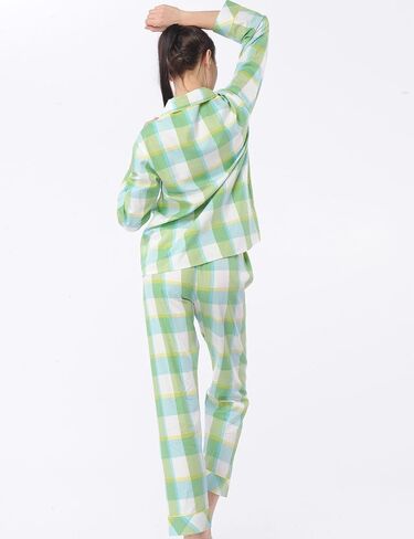 LIQQY Women's Pajamas Comfy Cotton Long Sleeve Sleepwear Two Pieces PJ Set XS-XXL in Saudi Arabia