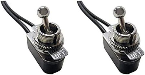 Gardner Bender GSW-125 Electrical Toggle Switch, SPST, ON-OFF, 6 A/125V AC, 6 inch Wire Terminal in Saudi Arabia