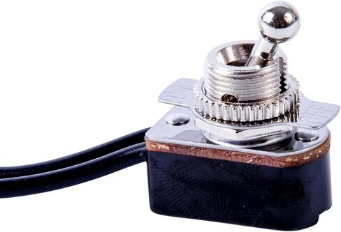 Gardner Bender GSW-125 Electrical Toggle Switch, SPST, ON-OFF, 6 A/125V AC, 6 inch Wire Terminal in Saudi Arabia