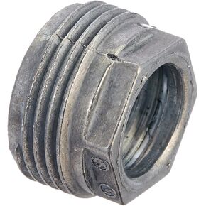 Hubbell-Raco 1142-25 Bushing, Reducing, 3/4-1/2-Inch Trade Size, Steel, Rigid/IMC Conduit