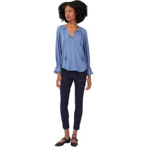 Joie Women's Long Sleeve Top-100% Silk Blouse for Everyday Wear Cecarina Top