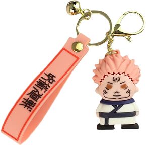Anime Jujutsu Kaisen Keychain Sukuna Yuji Itadori Keyring Bag Ornaments