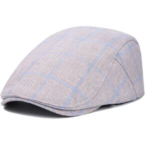 PanPacSight Men's Newsboy Gatsby Hat Vintage Beret Flat Ivy Cabbie Driving Hunting Cap for Father,News Boy Cap for Gentle