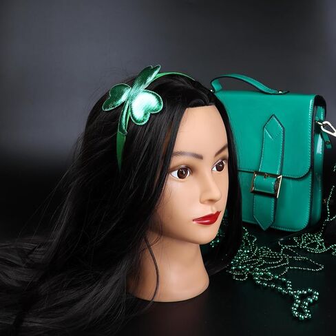Needzo Saint Patrick's Day Shamrock Headband, St Patty's Party Accessories, One Size (4 Clovers) in Saudi Arabia