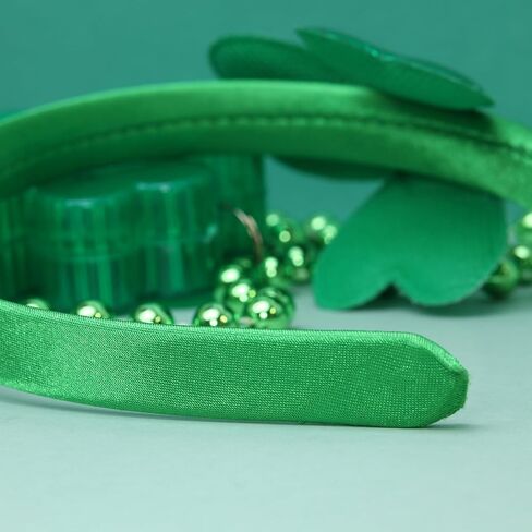 Needzo Saint Patrick's Day Shamrock Headband, St Patty's Party Accessories, One Size (4 Clovers) in Saudi Arabia