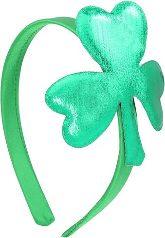Needzo Saint Patrick's Day Shamrock Headband, St Patty's Party Accessories, One Size (4 Clovers) in Saudi Arabia