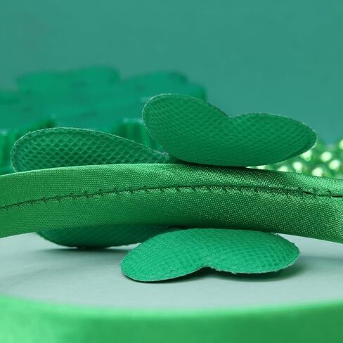 Needzo Saint Patrick's Day Shamrock Headband, St Patty's Party Accessories, One Size (4 Clovers) in Saudi Arabia