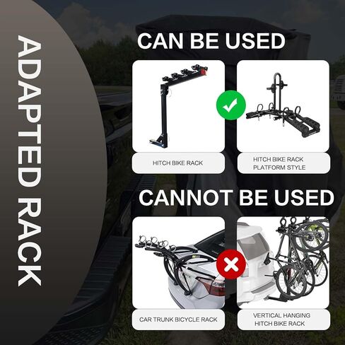 غطاء دراجة من ARCMARSHBAN للنقل على الرف، غطاء دراجة مقاوم للماء في الهواء الطلق، أغطية دراجة لدراجة واحدة على رف الدراجة الخلفي، أغطية دراجة شديدة التحمل 600D للتخزين في الهواء الطلق مقاومة للماء لدراجة واحدة in Kuwait