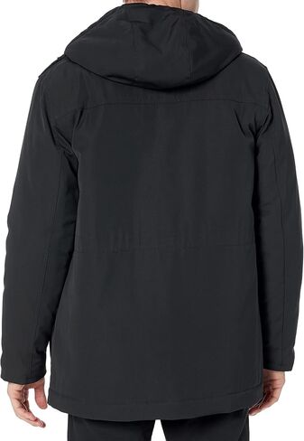 Amazon Essentials Men's Relaxed-Fit Water Repellent Recycled Polyester Hooded Parka (Previously Amazon Aware) in Saudi Arabia