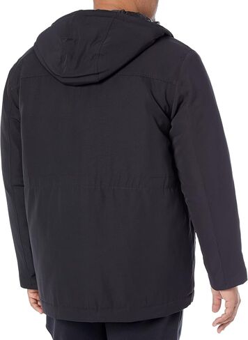 Amazon Essentials Men's Relaxed-Fit Water Repellent Recycled Polyester Hooded Parka (Previously Amazon Aware) in Saudi Arabia