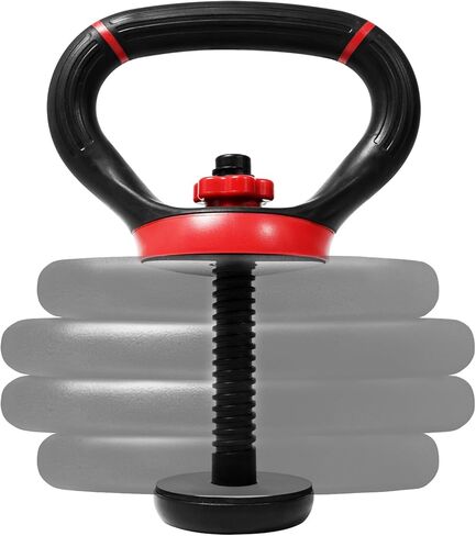 Yes4All قابل للتعديل Kettlebell لألواح الوزن، مجموعة أوزان تمرين Kettlebell، محول الدمبل للتمرين في صالة الألعاب الرياضية المنزلية in Kuwait
